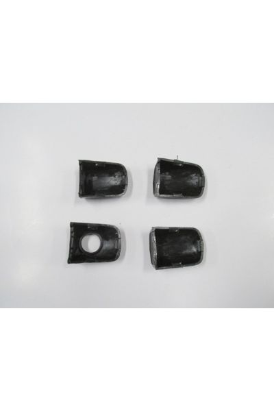 Peugeot Partner- Van- 10/18; Ön/arka Kapı Dış Açma Kolu Ucu Sağ/sol Set (4 Parça)-9101.ax Uyumlu