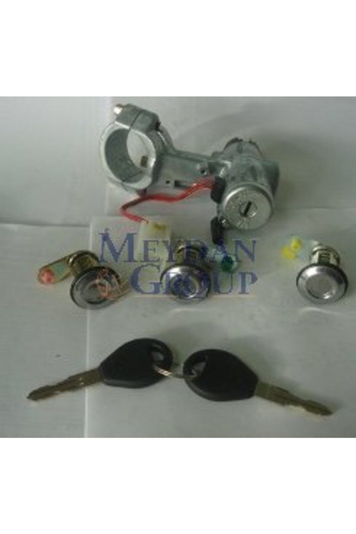 Nıssan Mıcra- K11- 98/02 Kontak Kilit Seti (3lü) (kontak/kapı/bagaj) (termikli) -