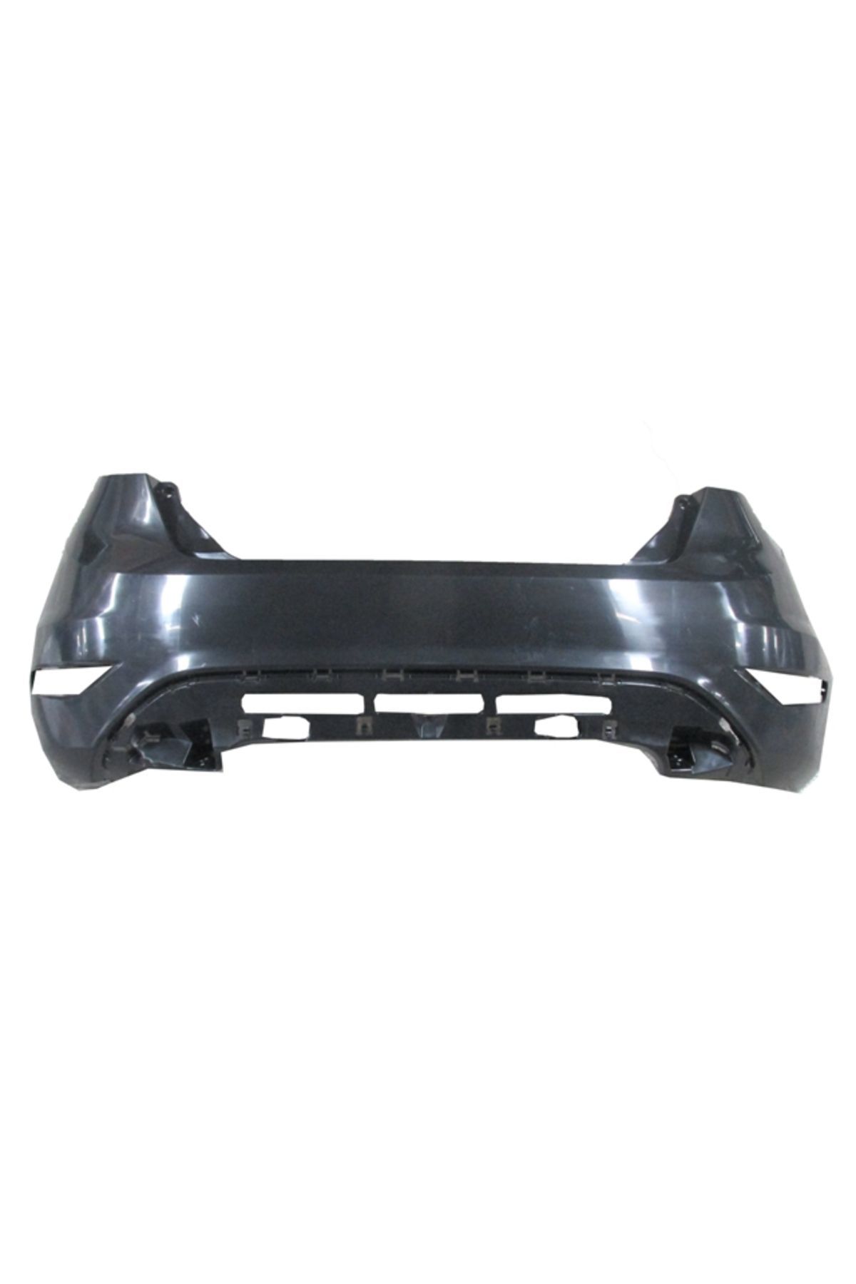 Ford Fiesta 09/13 Arka Tampon Siyah (Karlıksız/sis Delikli/sensör Deliksiz)(eurobump)