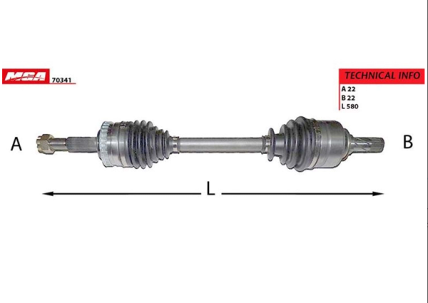 Corsa C Aks Komple Sol