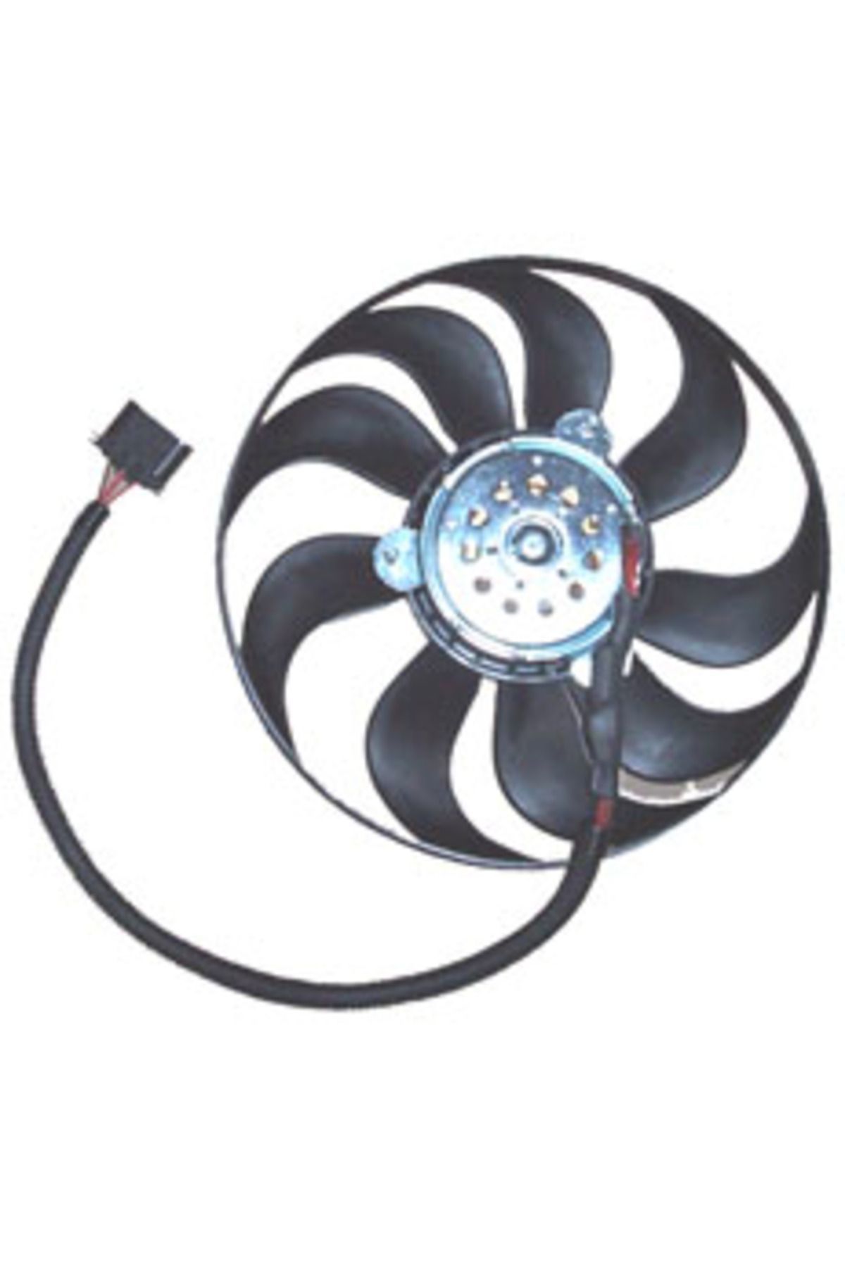 Volkswagen Polo 4 99/01 Klima Fanı Motorlu 3 Fişli (9 Kanat)