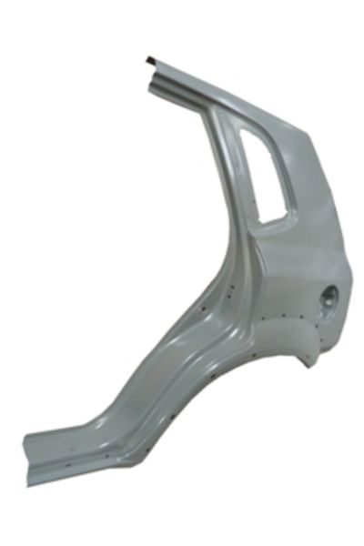 Hyundai Tucson 05/10 Arka Çamurluk Sol Gri Boyalı (Yakıt Depo Kapak Delikli) (Bfn)