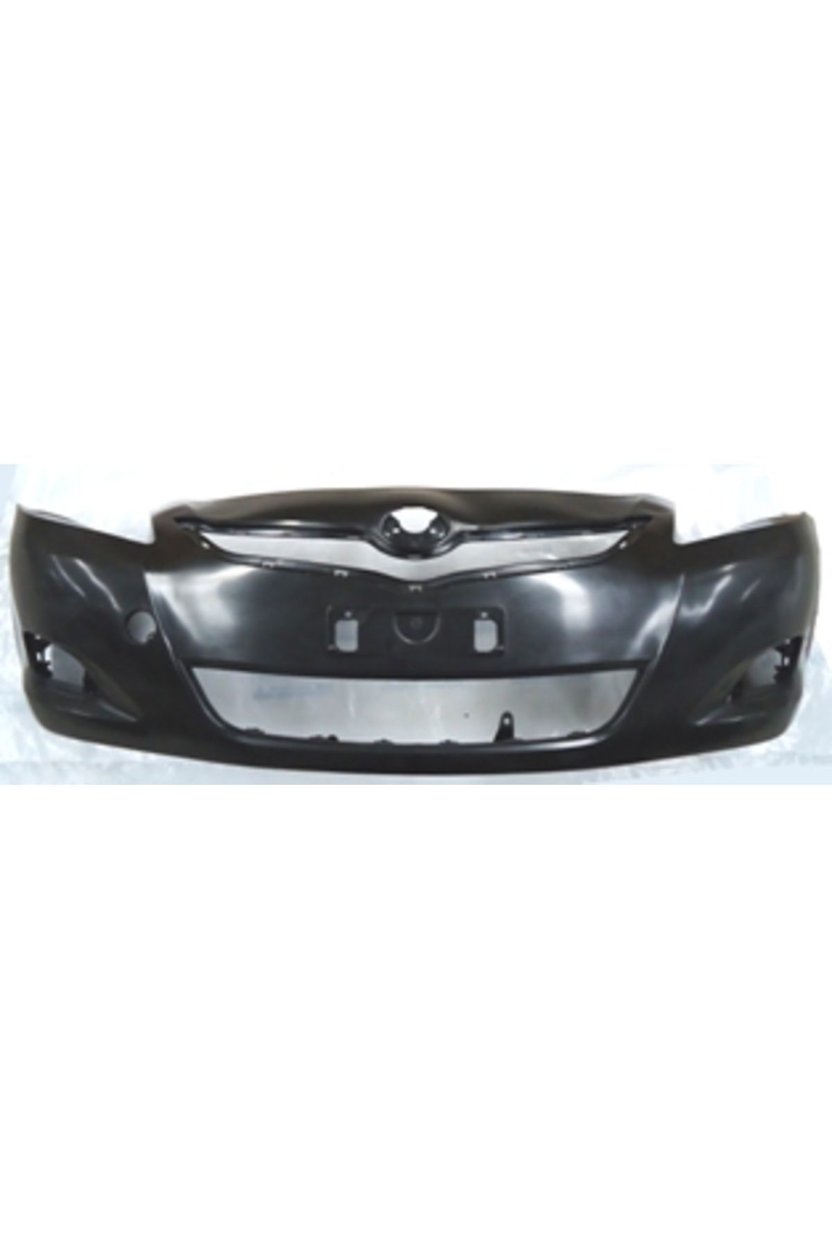 Toyota Yaris 11/12 Ön Tampon Siyah (Sis/panjur Delikli (Sedan)