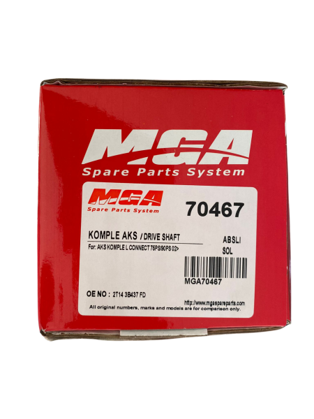 Ford Connect 1.8tdci̇ 75/90/110ps 02-13) | Mga-70467 | Aks Komple Sol  | Ön Sol