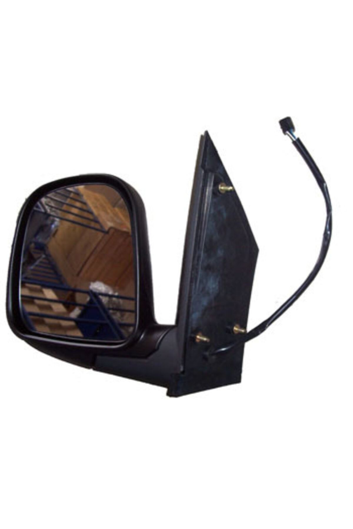 CHEVROLET EXPRESS- 06/07; KAPI AYNASI SAĞ ELEKTRİKLİ/ISITMALI 6FİŞLİ SİYAH (POLYWAY) (Oem No: 158727