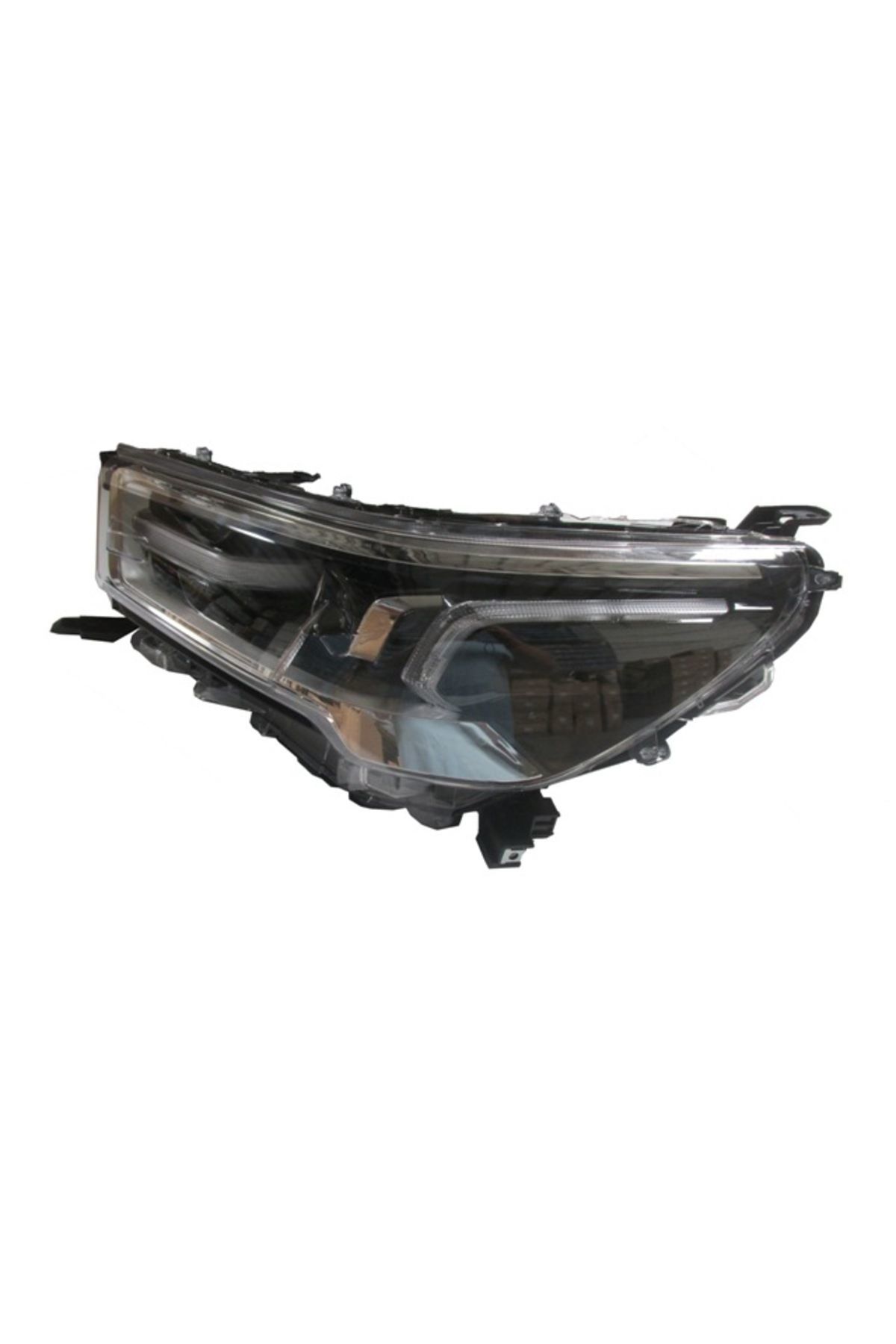 Toyota Hilux Pick Up 20/22 Far Lambası Sol Motorlu/ledli/nikelajlı (Hı Cruıser/adventure)(e Mark)