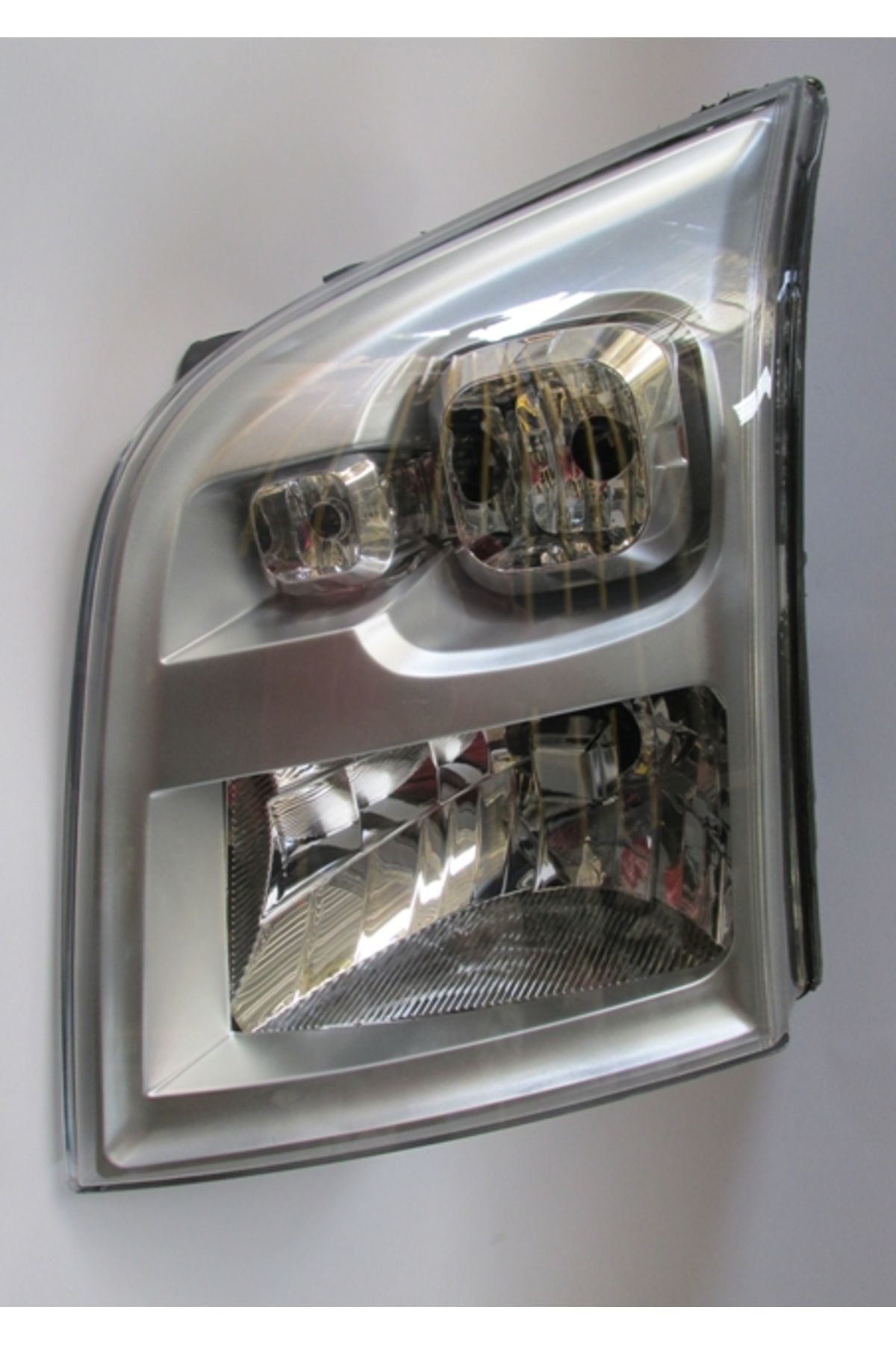 Ford Transit V347 07/13 Far Lambası Sol Elektrikli/manuel Gri 7 Fişli (H4)(ayfar)