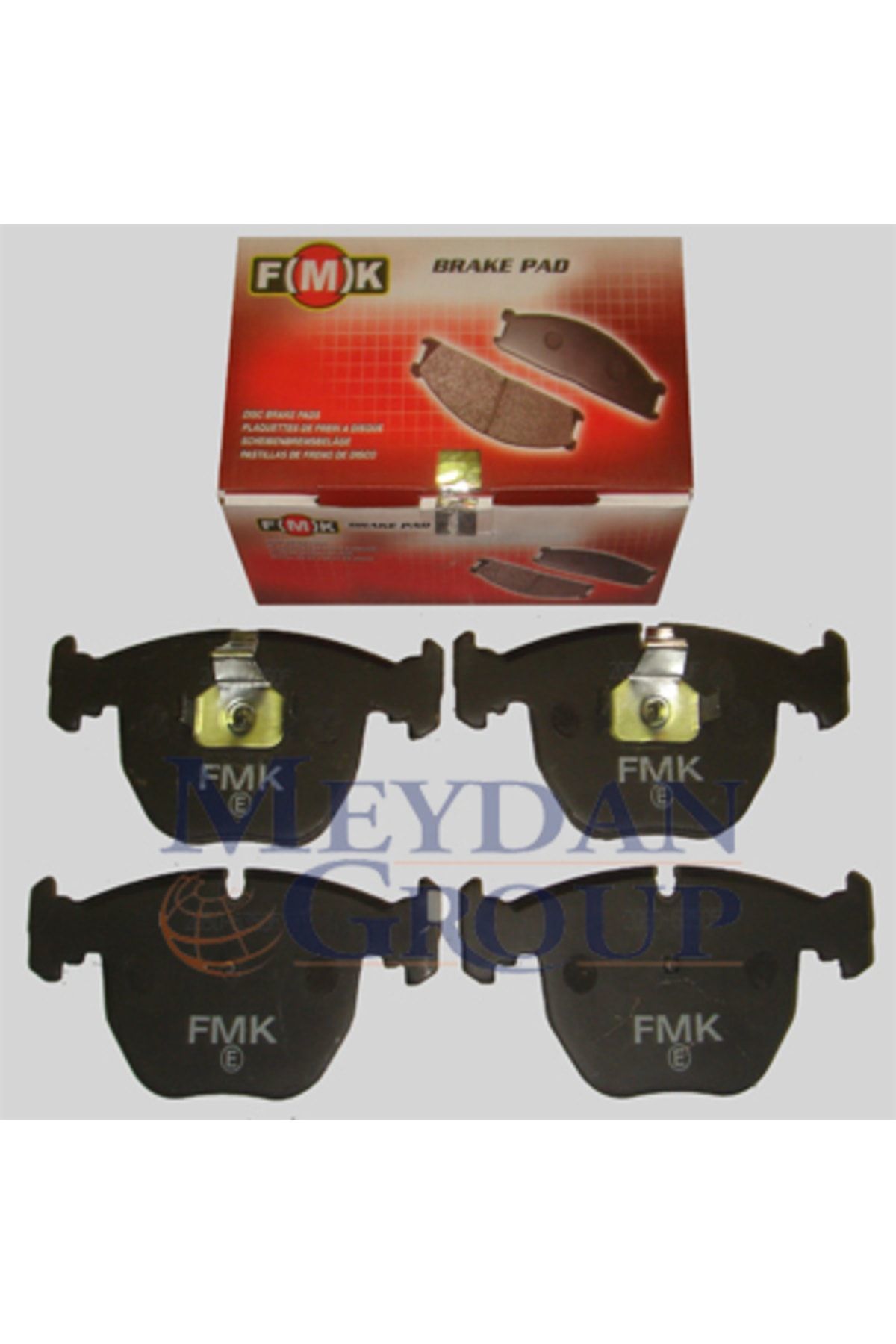 Parça A.BMW X3- E83- 04/10; ÖN FREN BALATASI (KABLOSUZ)(DİSK) (156,5X73,3X18,3)(FMK)