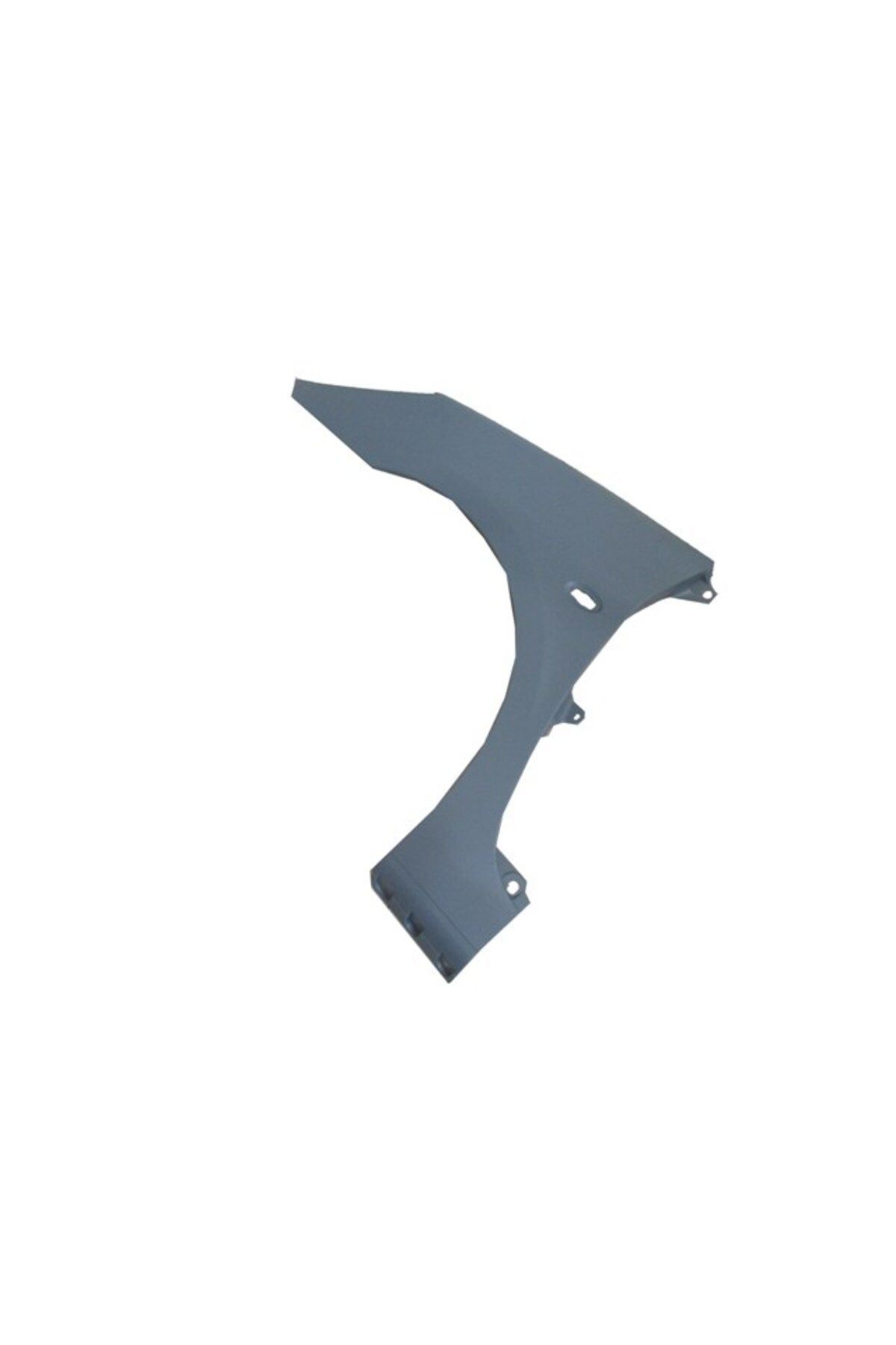 Peugeot 307 06/08 Ön Çamurluk Delikli Sol Astarlı Gri Plastik (Tyg)