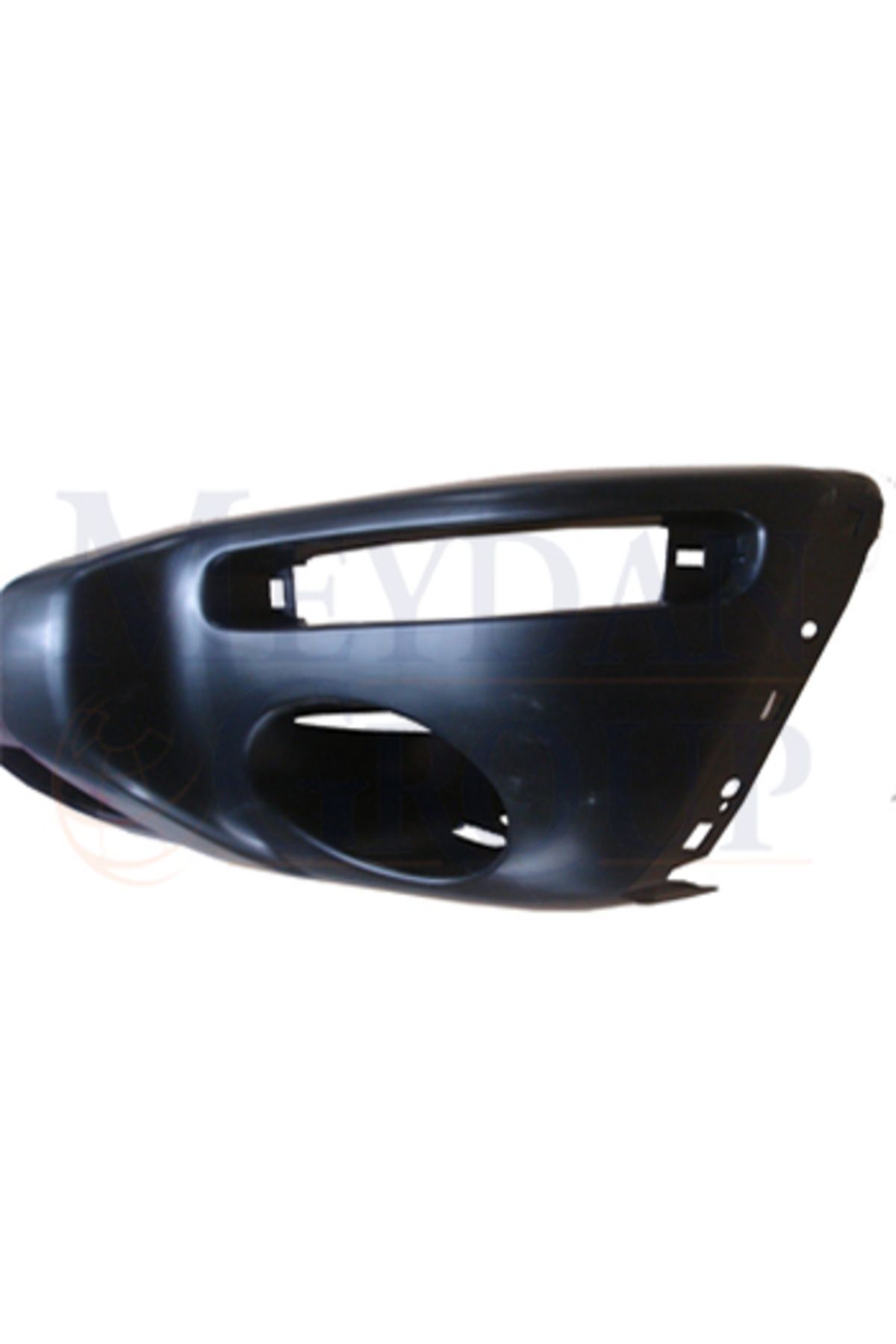 Jeep Cherokee Liberty 02/05 Ön Tampon Mat Siyah (Sis/sinyal Delikli Tyg)