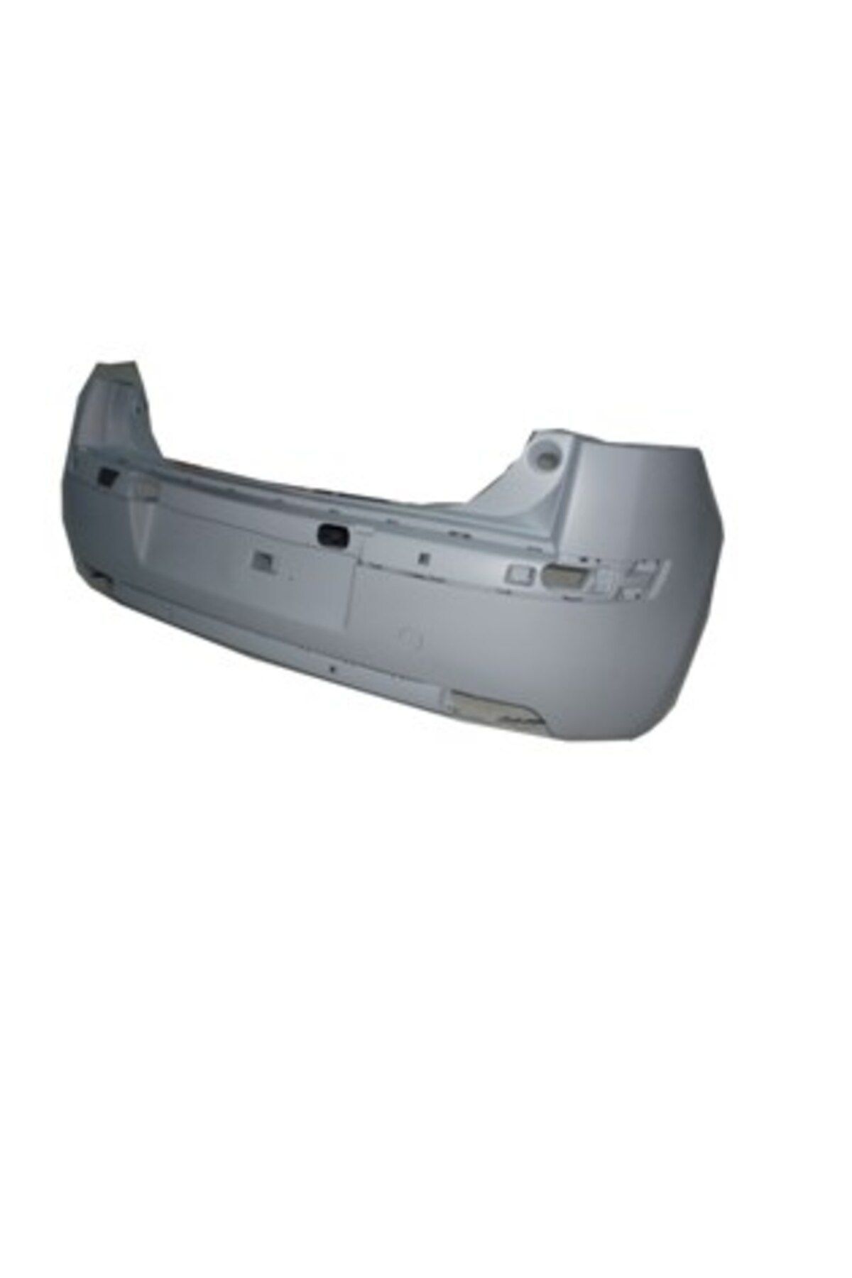 Citroen C4 04/11 Arka Tampon Gri (Bant Delikli 5 Kapı Phıra)