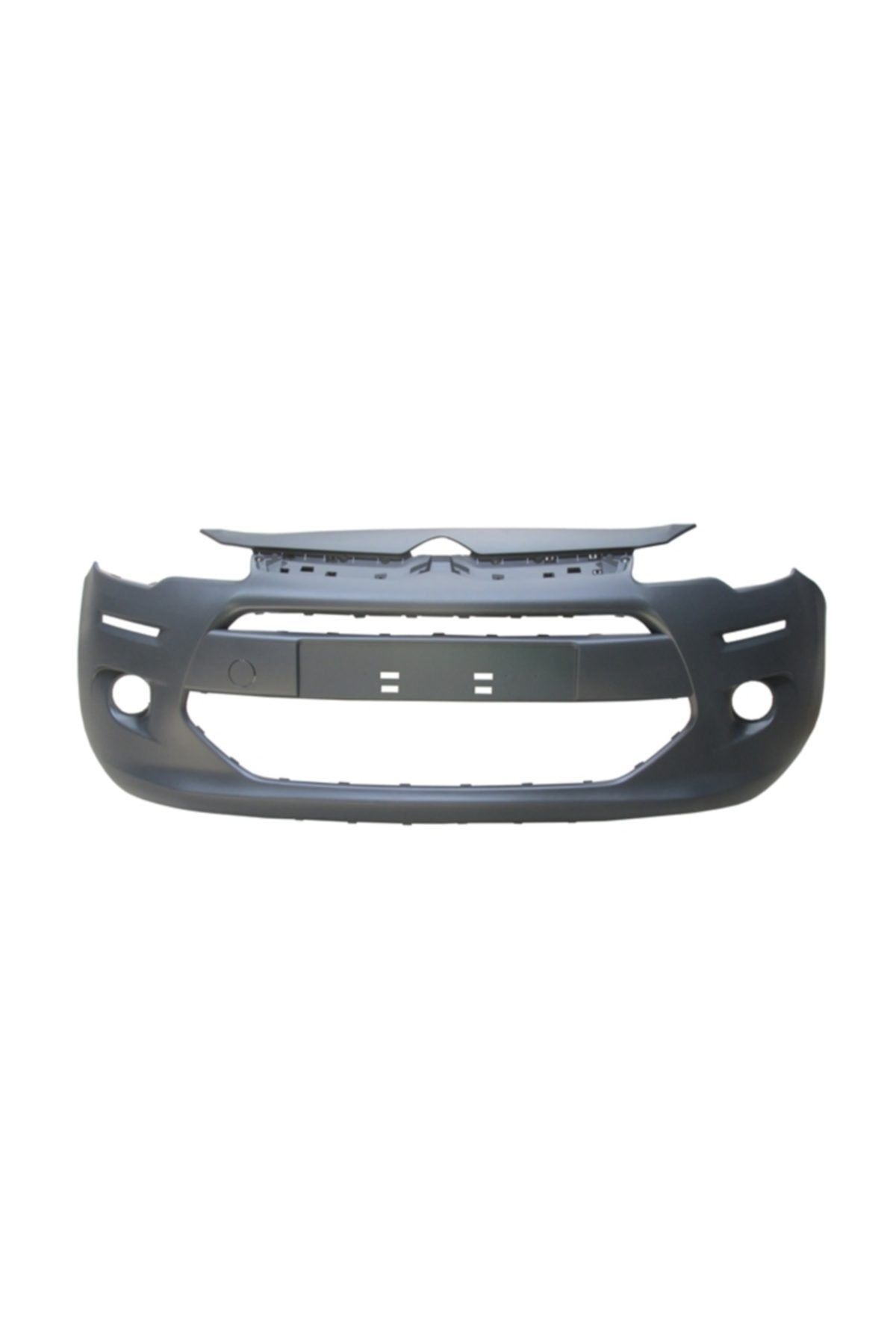 CITROEN C3- 14-16 ÖN TAMPON SİYAH (ASTARLI SİS-PANJUR DELİKLİ) OEM NO: 1609965980 UYUMLU 1617-2001