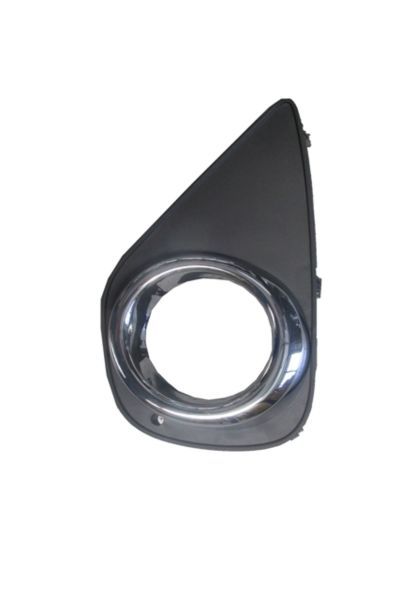 TOYOTA YARIS- 14/16; SİS LAMBA KAPAĞI SAĞ SİYAH (SİS DELİKLİ) (NİKELAJ ÇERÇEVELİ)(TW)