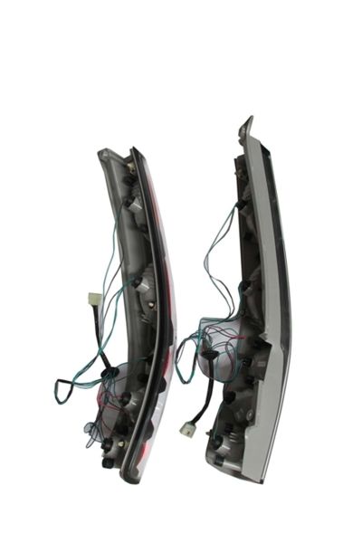 Crv- 02/04; Modifiye Stop Lambası Sağ/sol Set 2 Parça Sarı/kırmızı/beyaz Siyah Çerçeveli