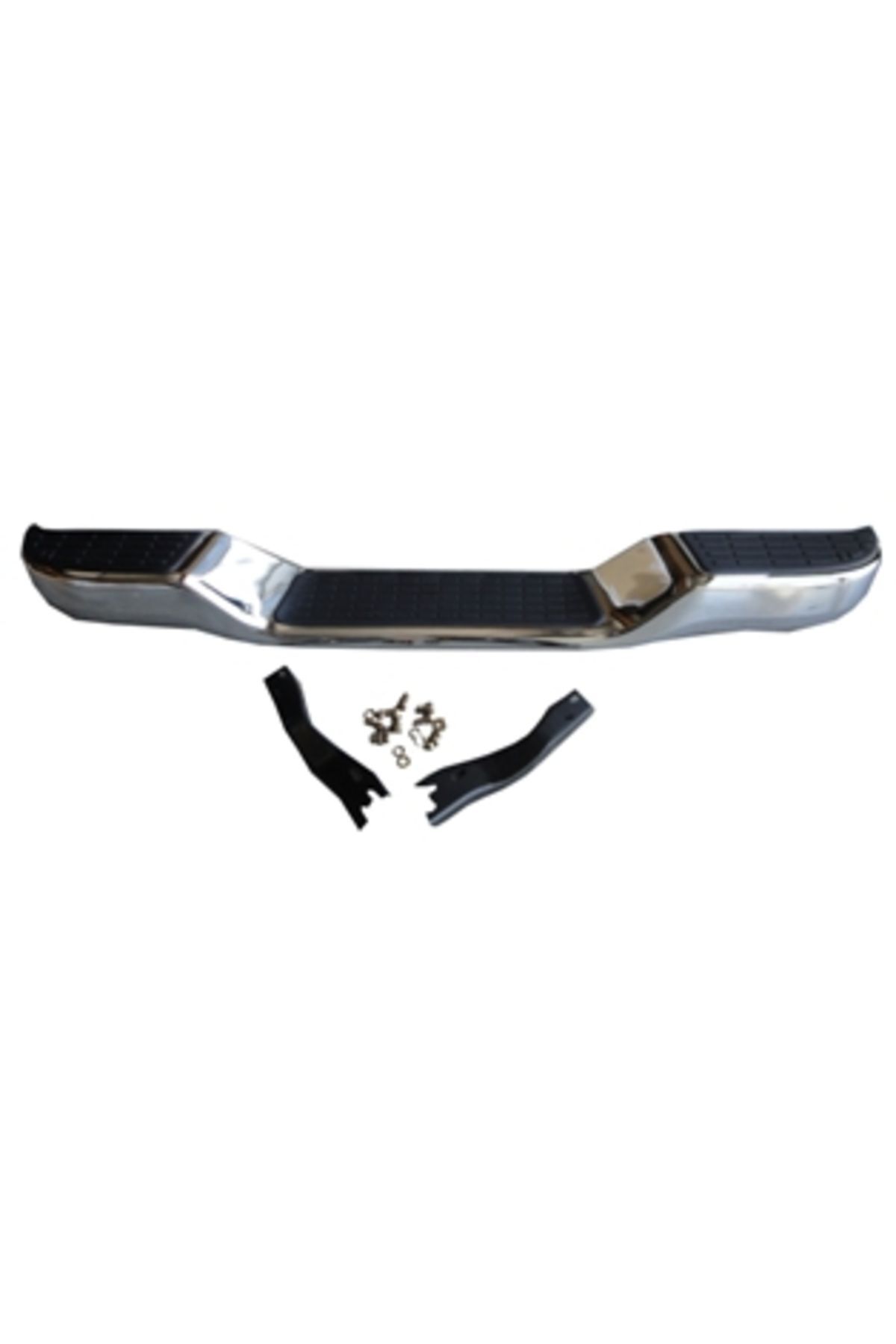 Ford Ranger- Pıck Up- 98/07; Arka Tampon Nikelajlı (ALTI OVAL)(BAĞLANTI BRAKETLERİ ILE) 52105-35320
