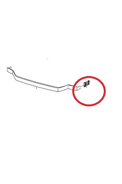 Volkswagen Crafter 12/17 Panjur Alt Çıtası Braketi (Klipsi) Sağ/sol Set 2 Parça