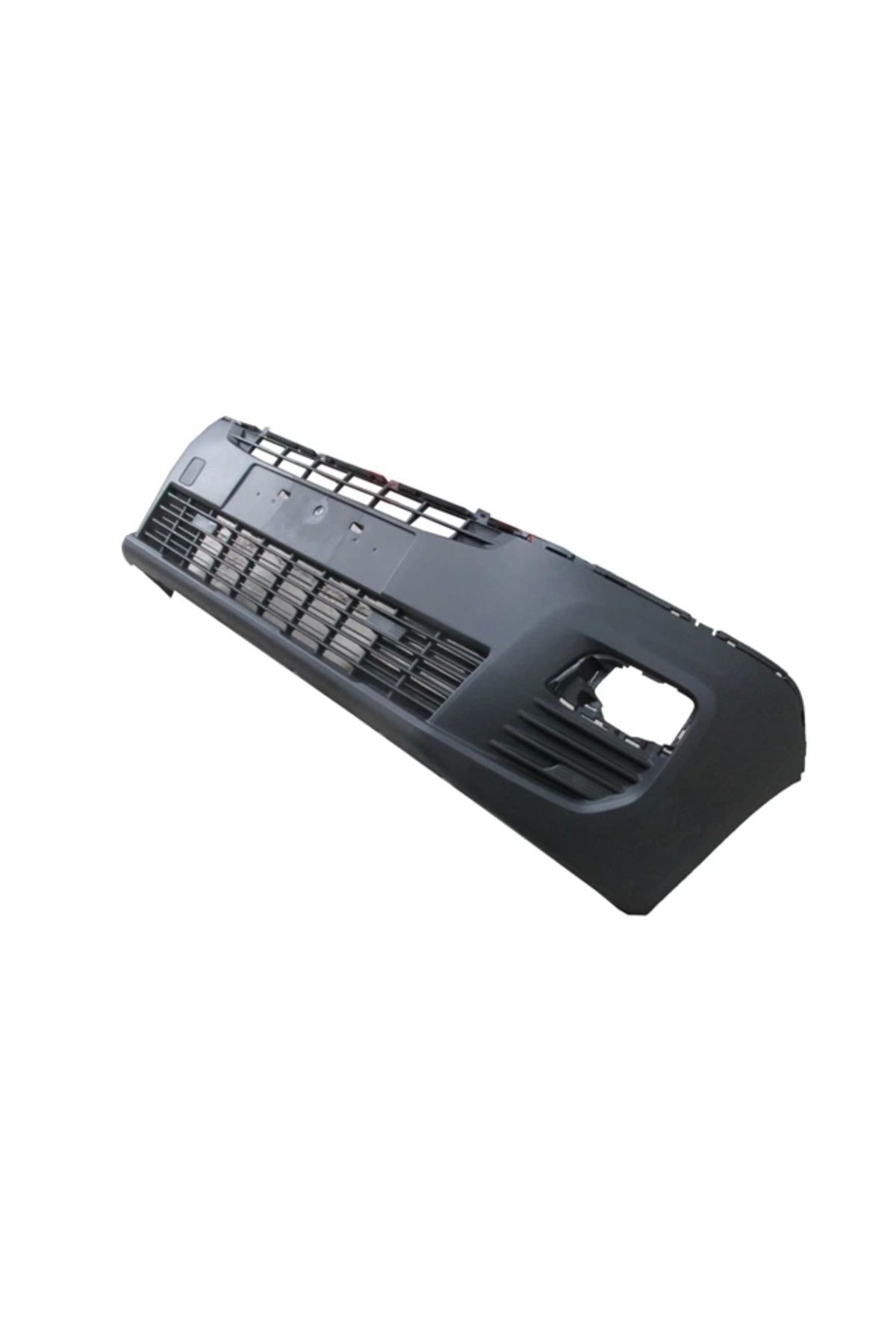 Peugeot Partner- Van- 19/24; Ön Tampon Siyah (SİS DELİKLİ) (İTALYA) 9816765680