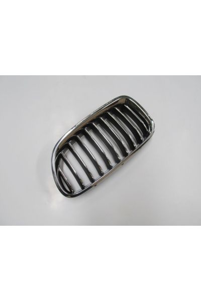 Bmw 5 Serı- F10- 13/16; Ön Panjur Sol Nikelajlı (İÇ PETEKLERİ SİYAH) (TW) 51137412323