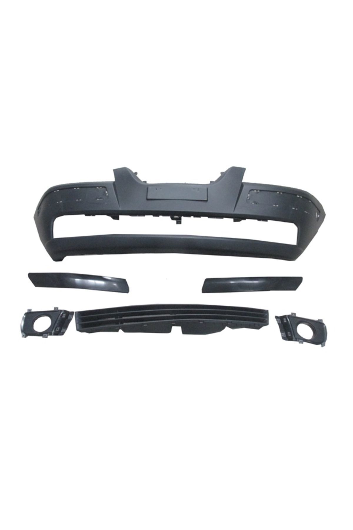 Hyundai Atos 05/08 Ön Tampon Siyah (Bandlı/tampon Panjurlu/sis Lamba Kapaklı) (Fpı)