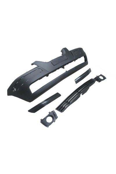 Hyundai Atos 05/08 Ön Tampon Siyah (Bandlı/tampon Panjurlu/sis Lamba Kapaklı) (Fpı)