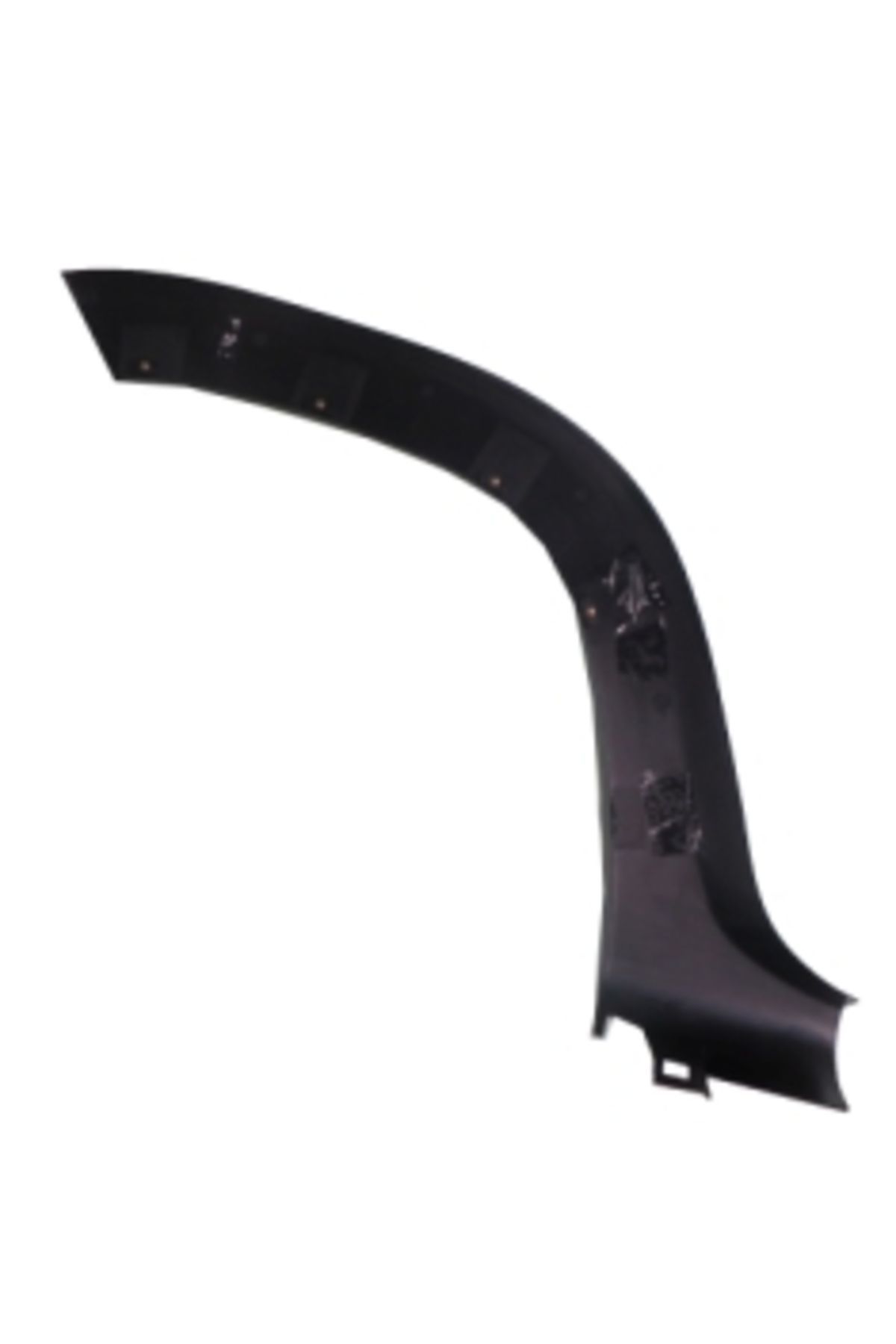 Dacia Duster 10/17 Arka Çamurluk Ağzı Plastiği Sol (Dodik Plastiği) Uzun Siyah (Yapışkanlı) (T