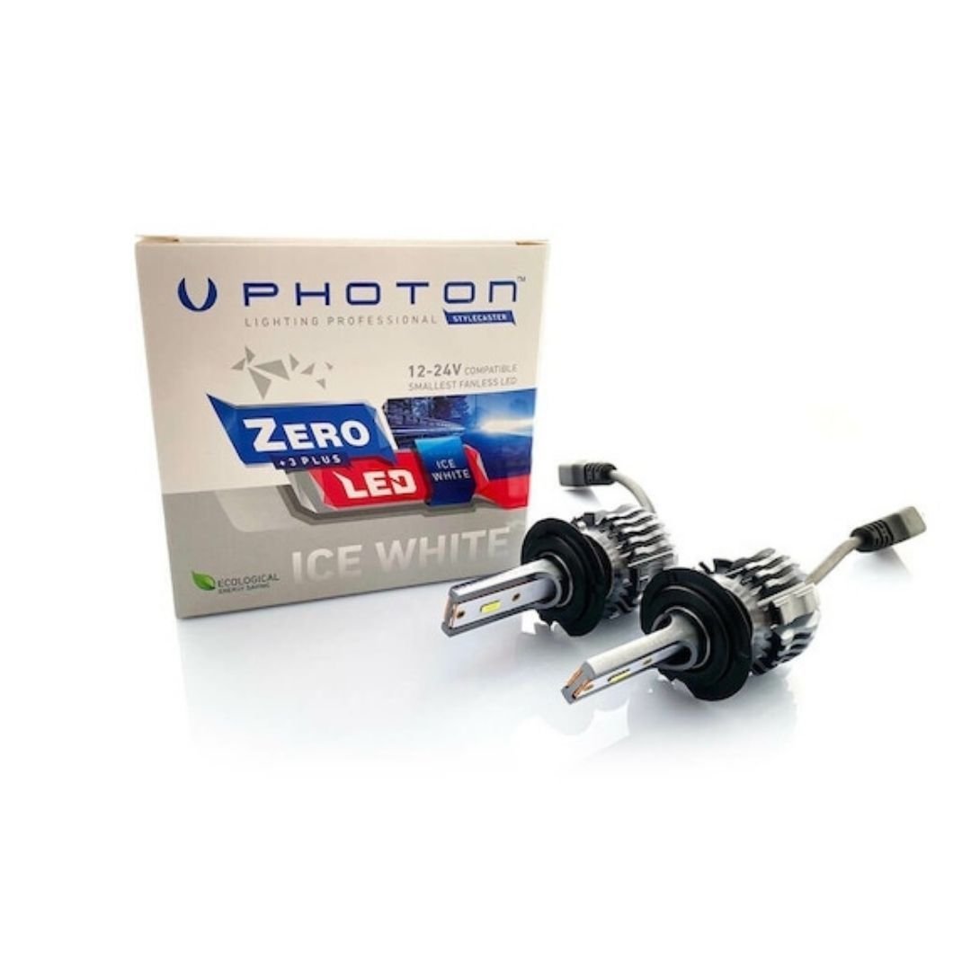 Photon Zero H7 +3 Plus Fansız Led Ampul 12v 24v