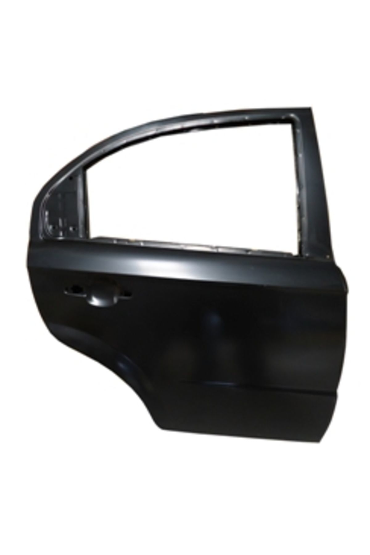 Chevrolet Aveo Sd 07/12 Arka Kapı Komple Sağ (Çelik Barlı) Siyah (Bfn)