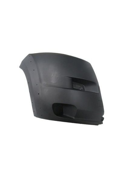 Peugeot Boxer 07/13 Ön Tampon Ucu Sağ Siyah (Sis Deliksiz/dodik Delikli) (Eurobump)