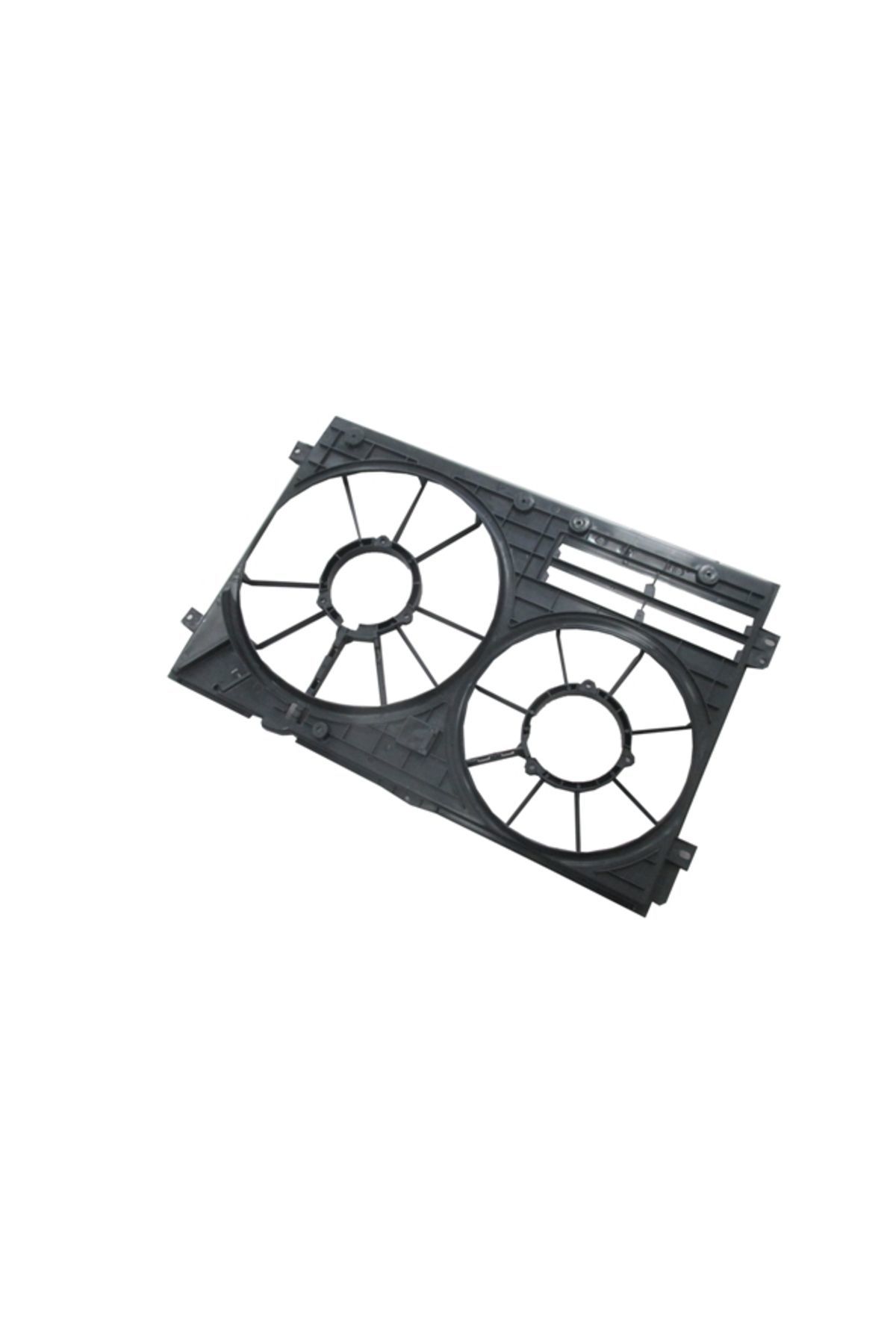 OCTAVIA- 05/09; RADYATÖR VE KLİMA FAN DAVLUMBAZI BOŞ GÖVDE (ÇİFTLİ) (300W 363MM)