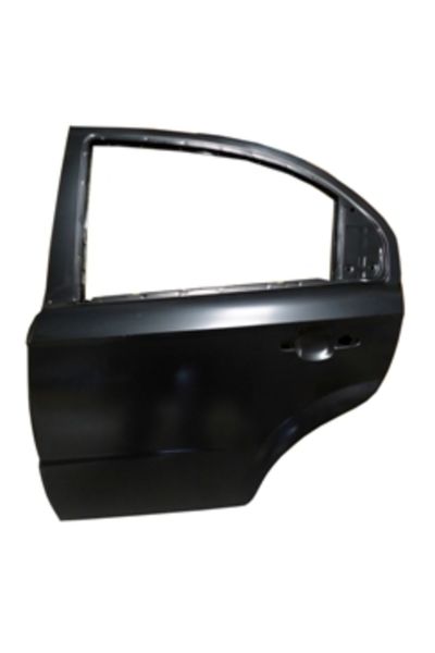 Chevrolet Aveo Sd 07/12 Arka Kapı Komple Sol (Çelik Barlı) Siyah (Bfn)