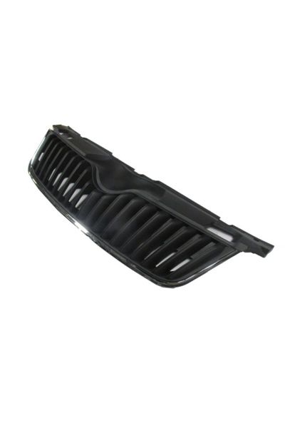 Skoda Fabia 10/15 Ön Panjur Petekleri Siyah (Nikelaj Çıtalı) (Twy)