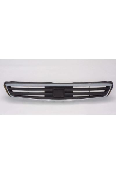 Honda Cıvıc- Sd/hb- 99/01; Ön Panjur Siyah (NİKELAJ ÇERÇEVELİ) (TYG) 71124-s04-g01