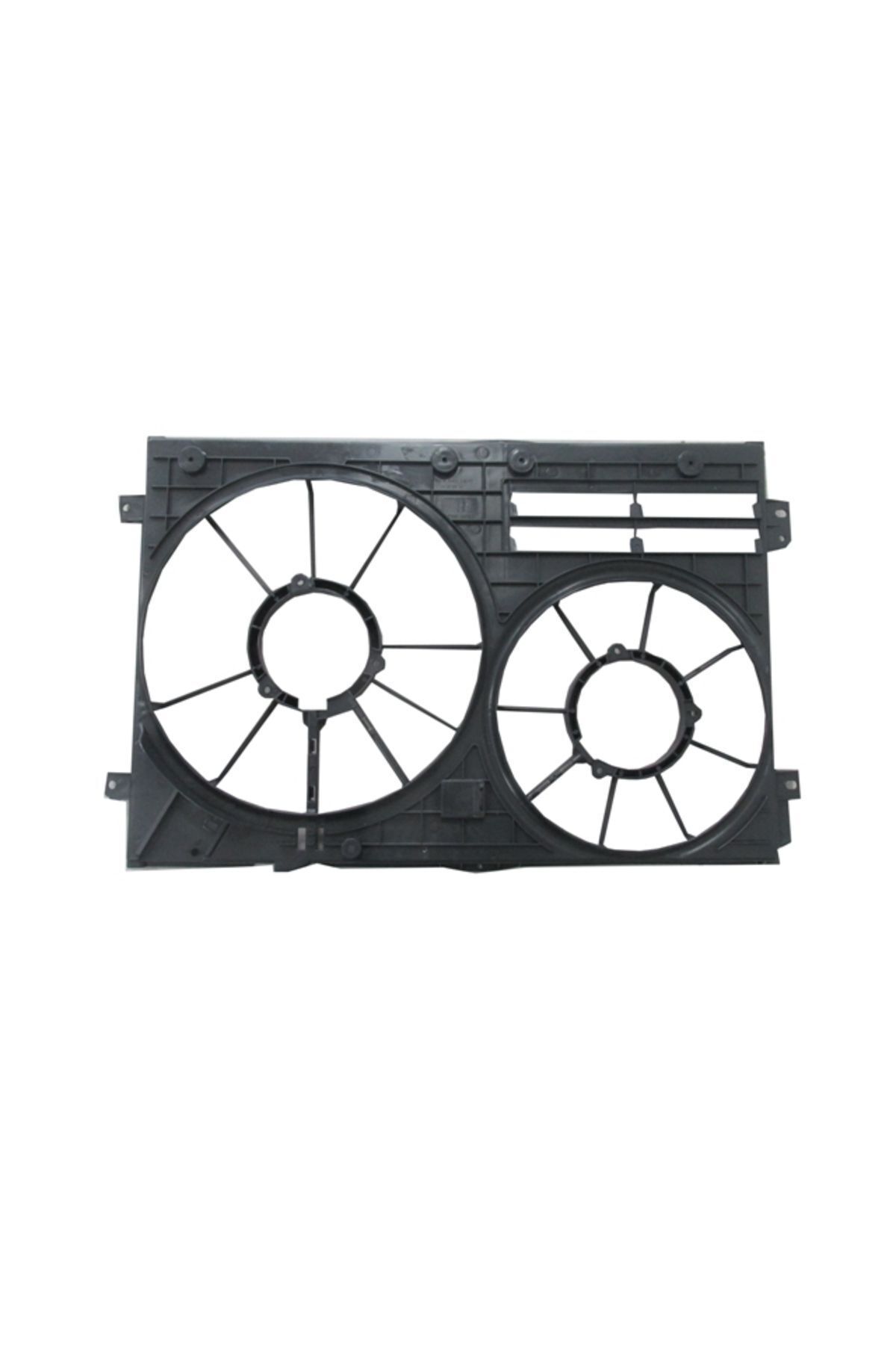 Audi A3 04/05 Radyatör Ve Klima Fan Davlumbazı Boş Gövde (Çiftli) (300w 363mm)