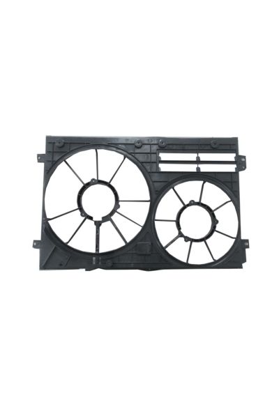 Audi A3 04/05 Radyatör Ve Klima Fan Davlumbazı Boş Gövde (Çiftli) (300w 363mm)