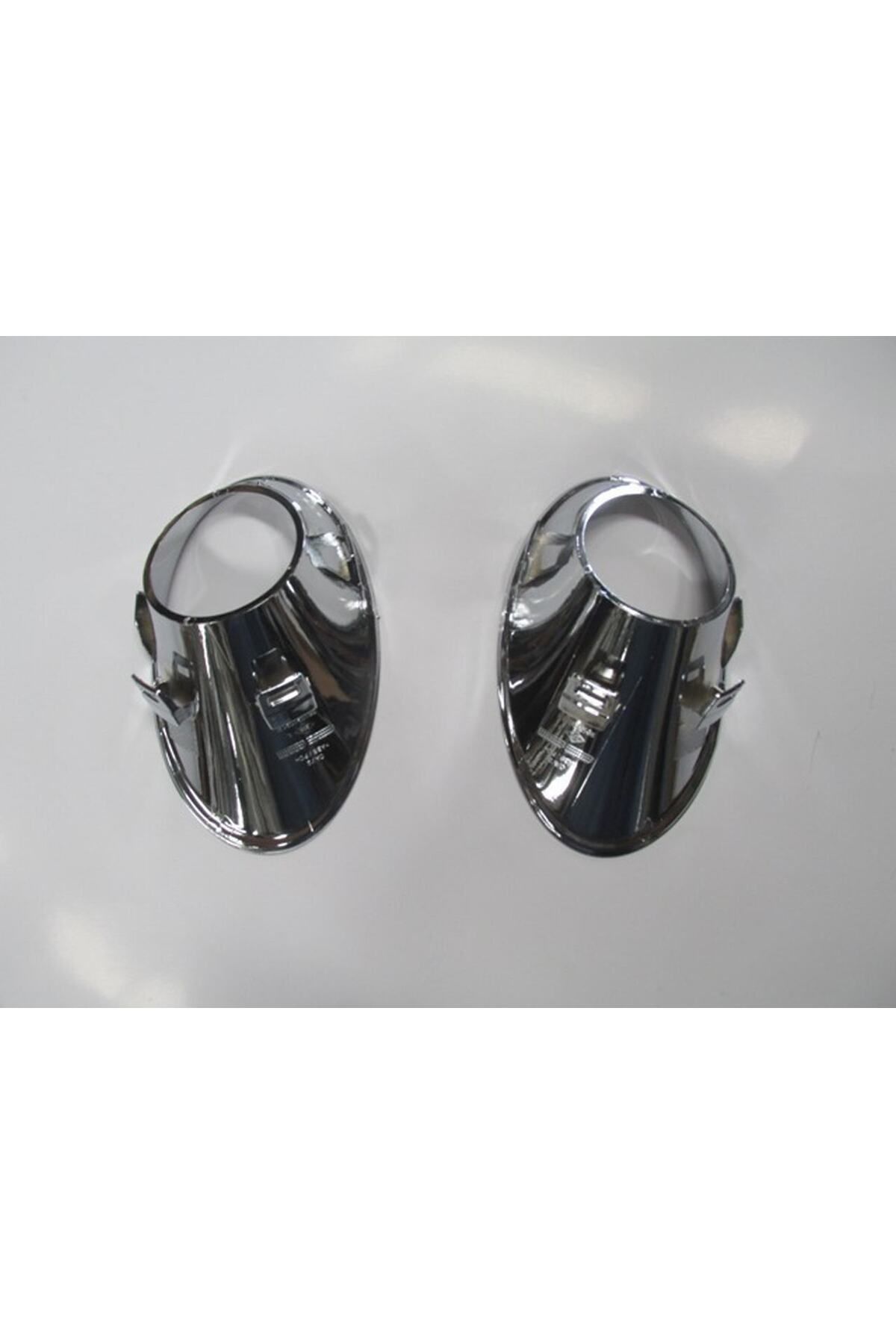 RENAULT MEGANE- 3- HB- 12/13; SİS LAMBA KAPAĞI ÇERÇEVE NİKELAJI SAĞ/SOL SET 2 PARÇA