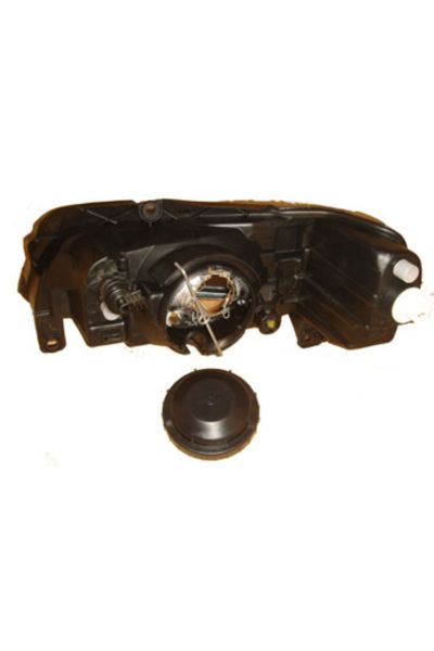 Peugeot 106- 97/01; Modifiye Far Lambası Sağ Manuel Siyah (H4) (TYC) -